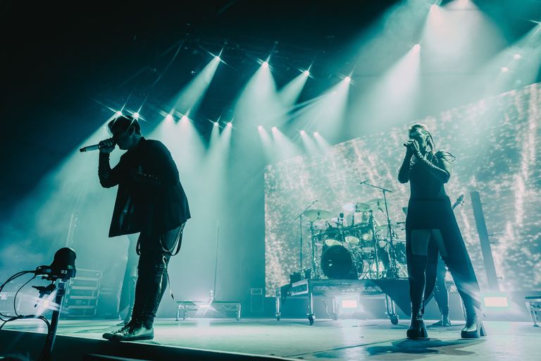 Tesseract performing live at AEC Theatre in Adelaide